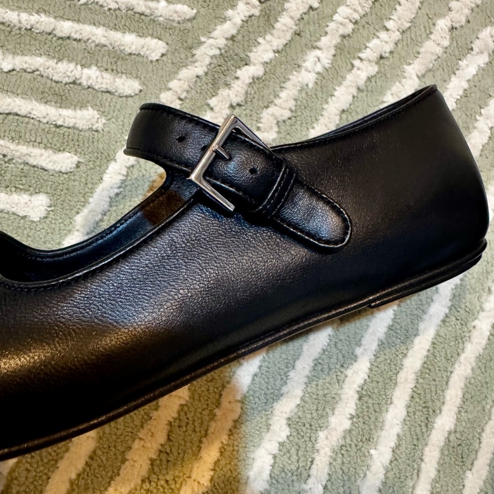 Ava leather Mary Jane ballet flats - Picture 3 of 5